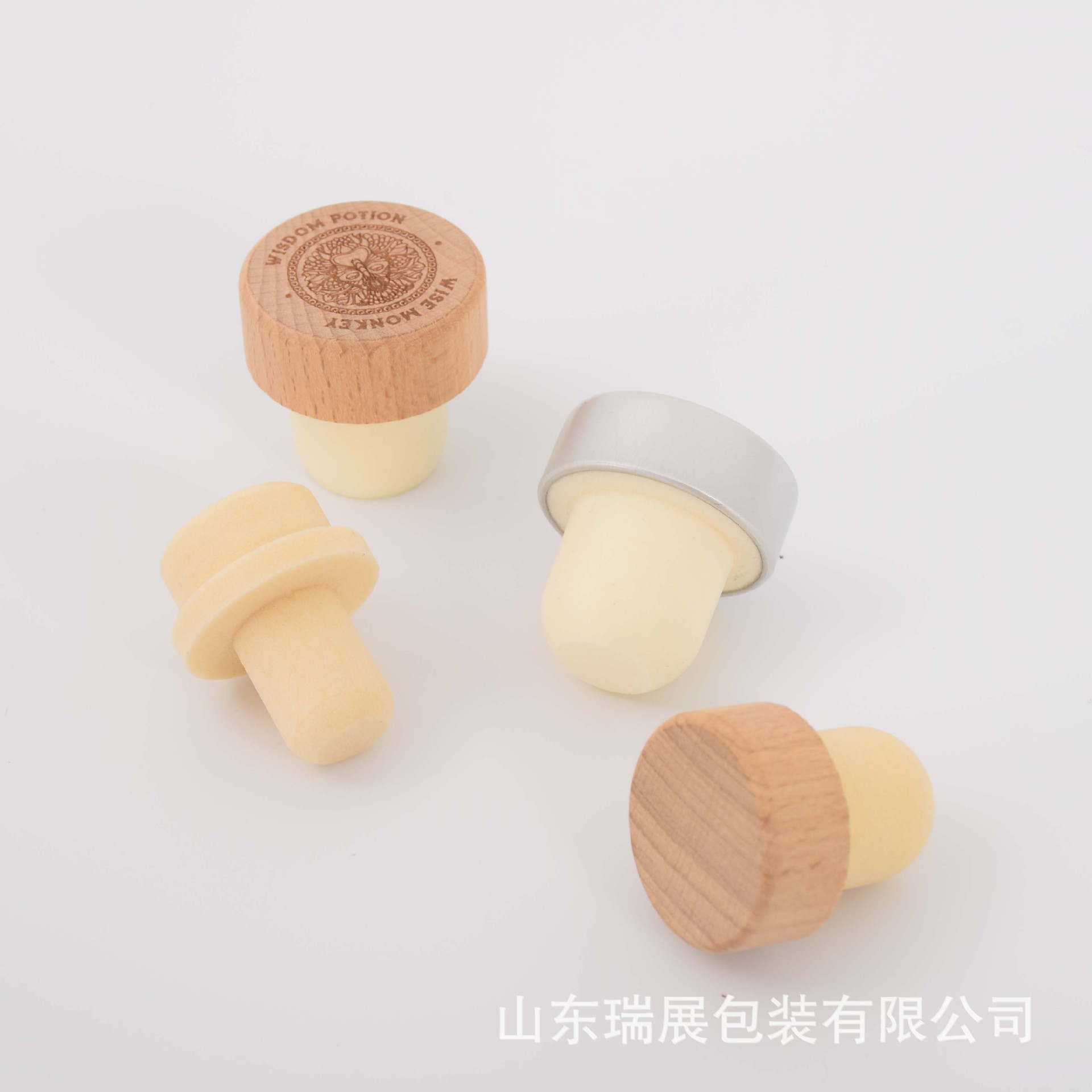 Factory wholesale polymer stopper red wine bottle cork wine champagne stopper T-shaped cork stopper