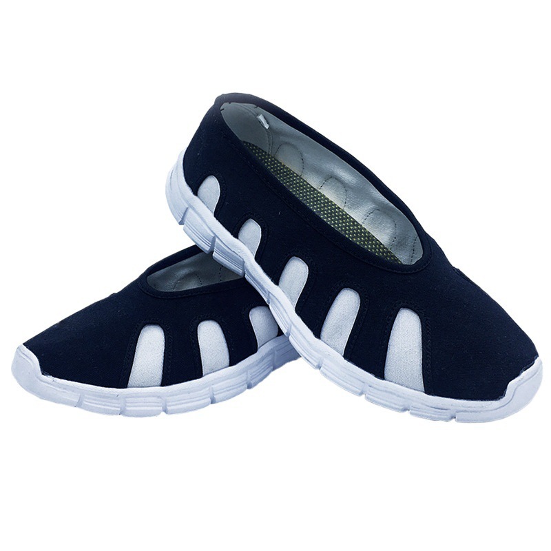 Taoist Tai Chi Shoes, Lightweight Shock-Absorbing Soft-Soled Shoes, Non-Slip Sports-Soled Training Shoes, Breathable Taoist Cloth Shoes
