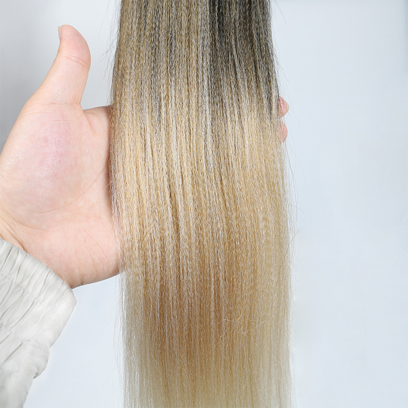 Purple Wig Easy Braid Large Braids Ez Low-Temperature Fiber Soft Synthetic Fiber Ez African Dreadlocks European and American Manufacturer