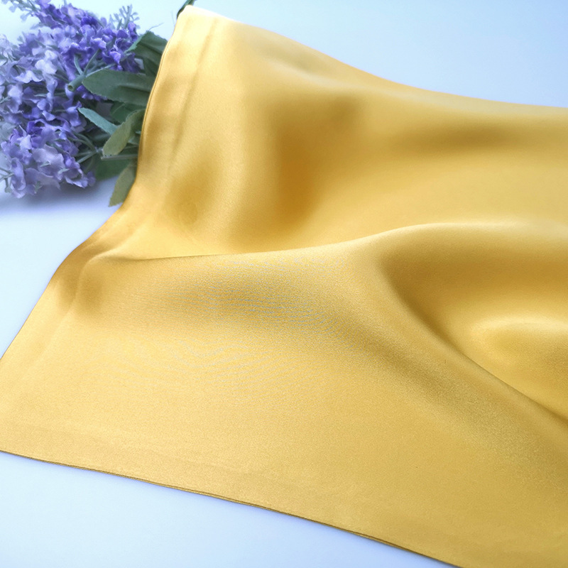 Double-layer Silk Handkerchief 100 Mulberry Silk Double-sided Handkerchief for Face Wash Beauty and Skin Care Silk Handkerchief Baby Spit Towel