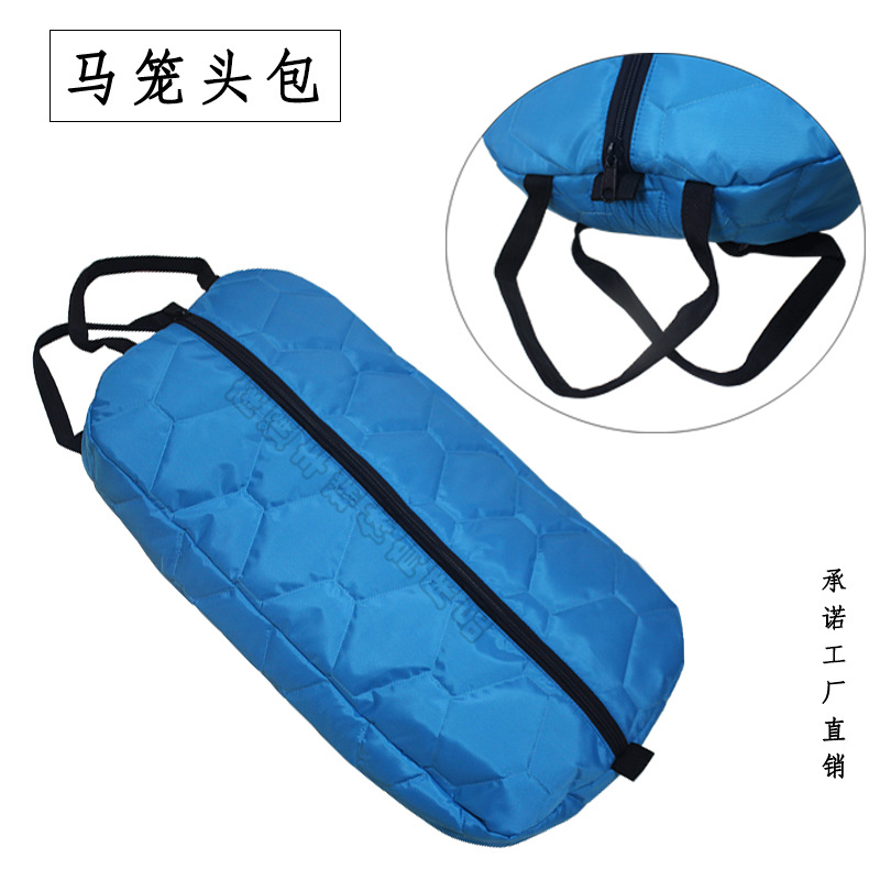 Bridle bag reins traction rope storage bag with handle hook and loop buckle bridle storage harness manufacturers