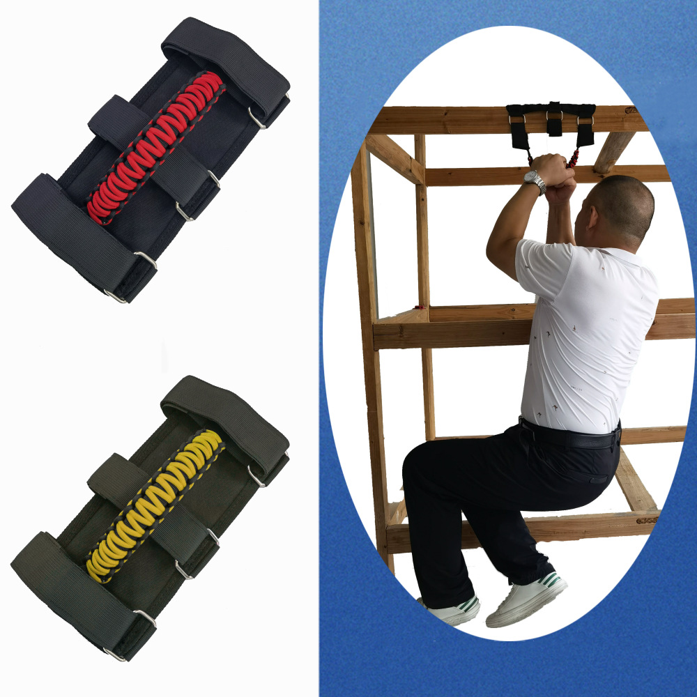 Подходит для JEEP Wrangler Ручка крыши Подлокотник JEEP Веревка-завиток Внутренняя ручка модификации внедорожника