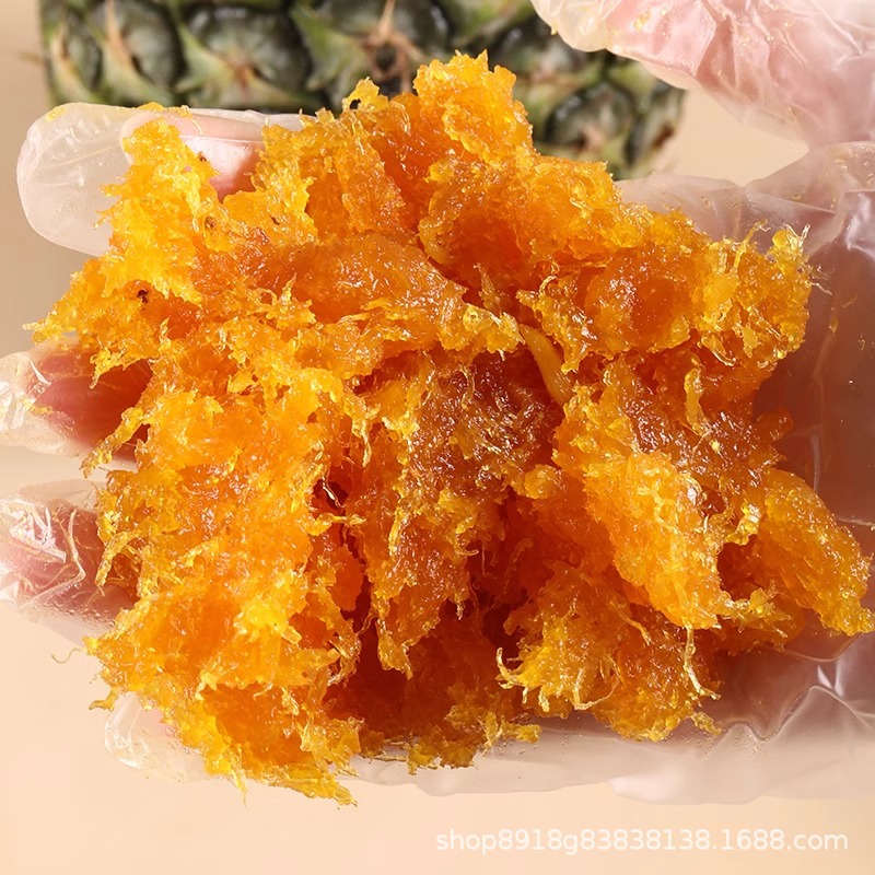 Commercial whole box pan crisp pure earth pineapple stuffing does not contain wax gourd Rong mid-autumn moon cake pineapple crisp raw materials private baking