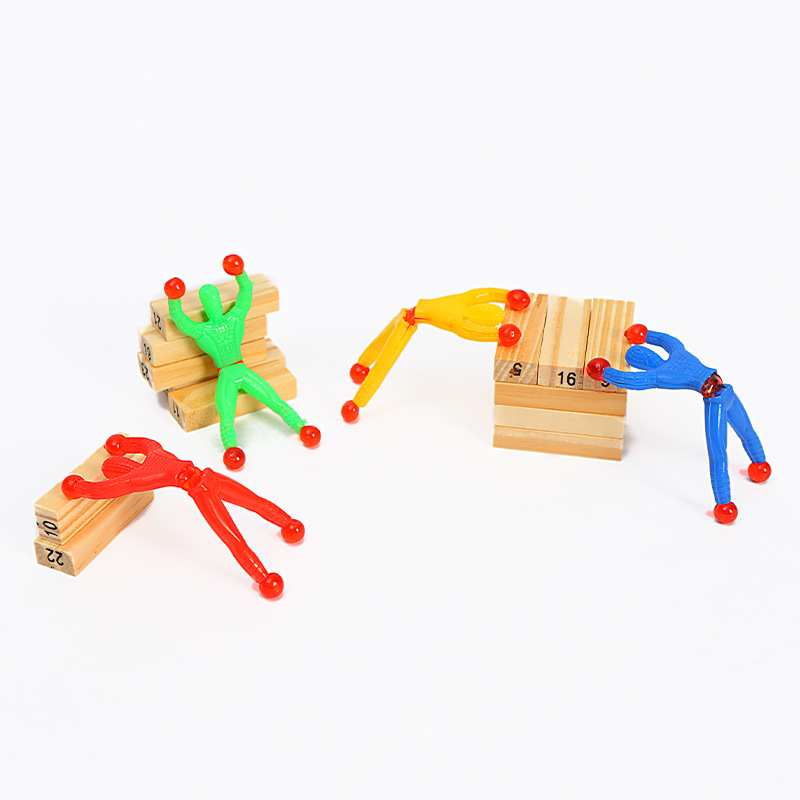 Factory direct soft rubber wall-climbing small toys Spider-Man sticky children wall-climbing Spider-Man stall wholesale