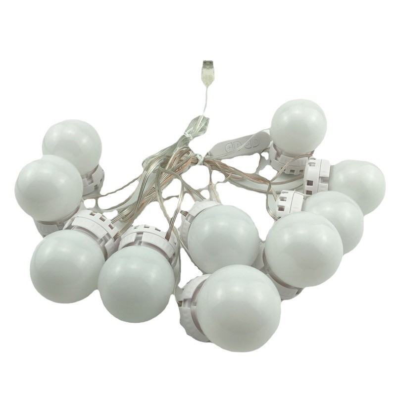 led makeup mirror bulb Hollywood hidden wiring mirror fill light makeup mirror headlight usb string