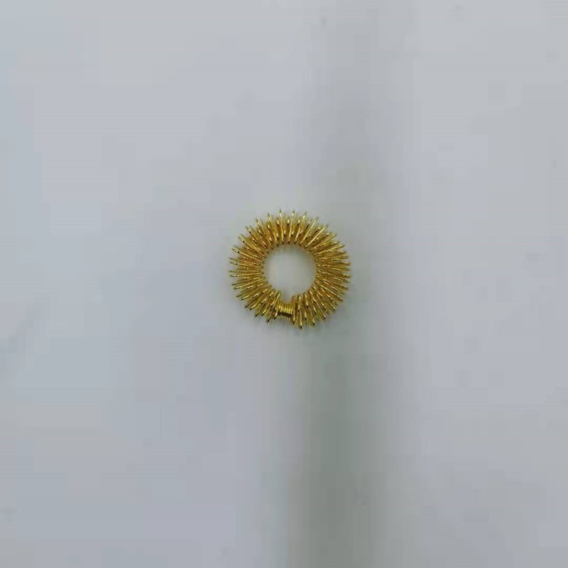 Cross-Border Decompression Mini Finger Massage Ring Ring Spring Finger Massager Decompression Fingertip Kidsren's Toy