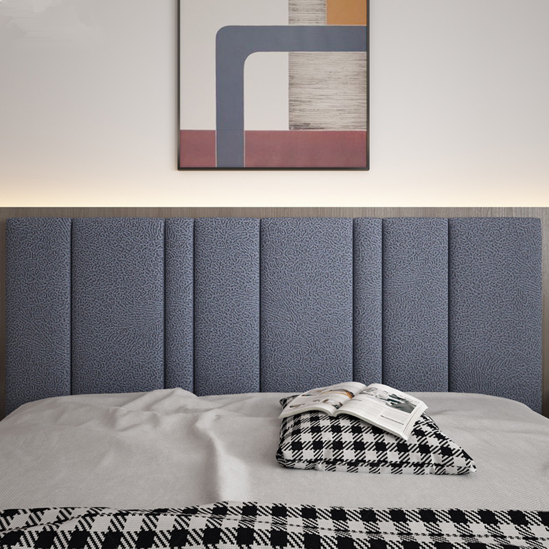 Technology Cloth Bedside Soft Bag Self-Adhesive Tatami Wall Surround Soft Bag Bed Surround Kidsren's Anti-Collision Soft Bag Wall Sticker Backrest Custom-Made