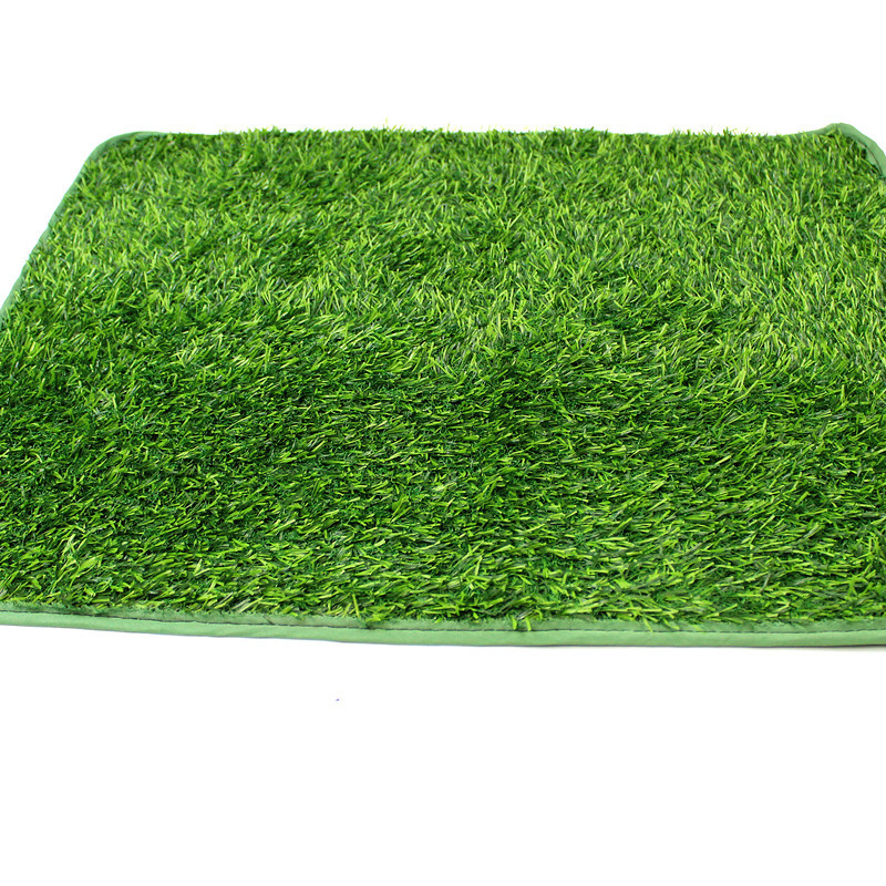 Cross-Border Artificial Pet Lawn Dog Toilet Pee Pad Turf Lawn Cat Pee Pad Basin Turf
