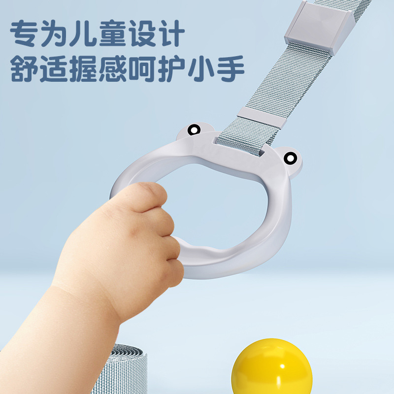 Hand-Pull Ring Baby Fence Guardrail Special Adjustable Hand-Pull Ring Assists in Exercise for Toddlers to Learn to Stand