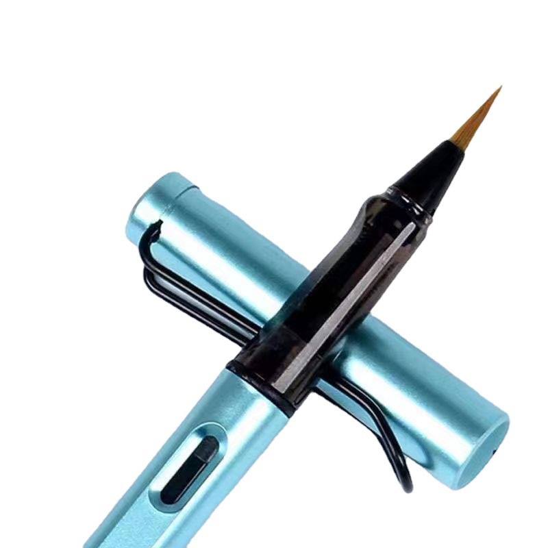 Manufacturers supply beginner soft pen portable ink bag positive posture pen writing brush small regular script beautiful calligraphy pen