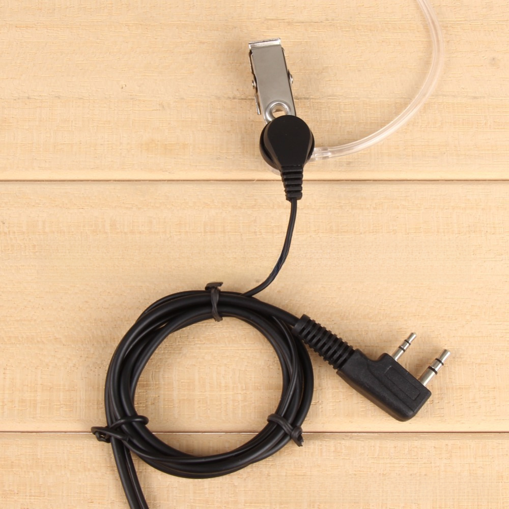 Walkie Talkie Headset Air Duct Headset Thick Line K Head m Head Jianwu Suitable for Motorola Baofeng