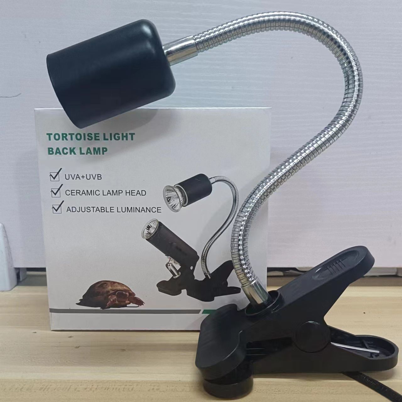 Лампа для черепахи с подогревом, керамический зажим для лампы, лампа для рептилий, обогреватель для домашних животных