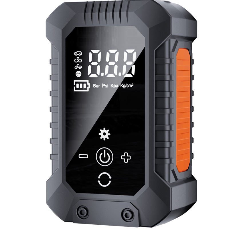 Car Air Pump Portable Car Electric Wireless Tire Pressure Measuring Air Pump Car Tire Air Pump