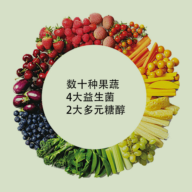 I genuine goods Hi Enzyme Powder Comprehensive Fruit and Vegetable Love Fluttering Compound Fruit Filial Piety Powder White Kidney Bean Prebiotics Wholesale