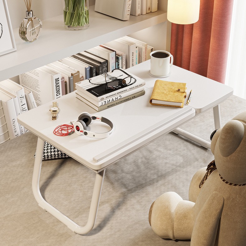 Bed Small Table Liftable Folding Desk Laptop Laptop Bedroom Lazy Dormitory Study Wooden Table Board