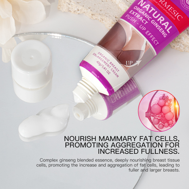 Kormesic Natural Organic Breast Cream Breast Cream Chest Massage Care Cream Cross-Border Wholesale