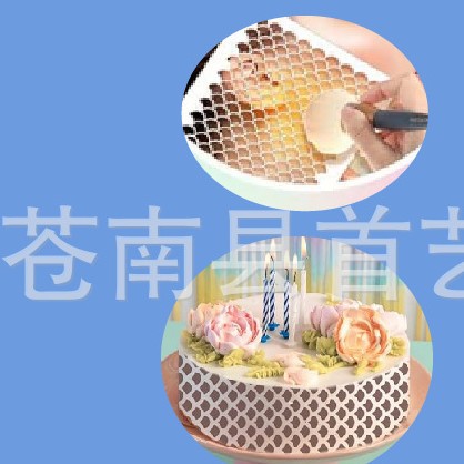 8 Pieces of Mermaid Scale Templates, Face Makeup, Hand Painting, Cut Out Fish Scale Grids, Masking Spray Painting DIY