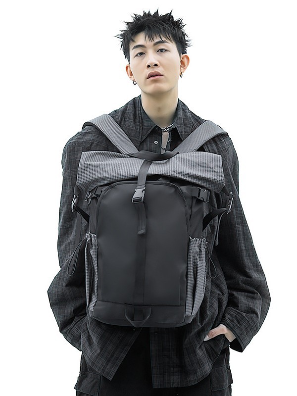 Cross-border Large Capacity Fashion Backpack High-end Sense Casual Unisex Travel Waterproof Backpack Computer Bag