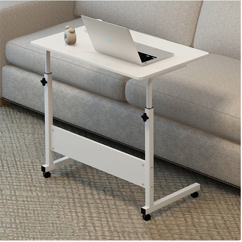 Simple Wheeled Bedside Table Adjustable Table Dormitory Home Study Table Computer Table Mobile Export Small Table Lazy Table