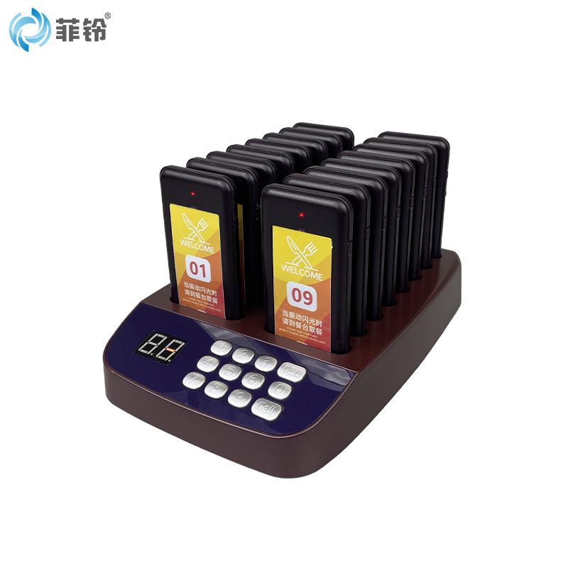 Wireless food picker restaurant food city commercial food call vibration reminder intelligent calling machine food card pager