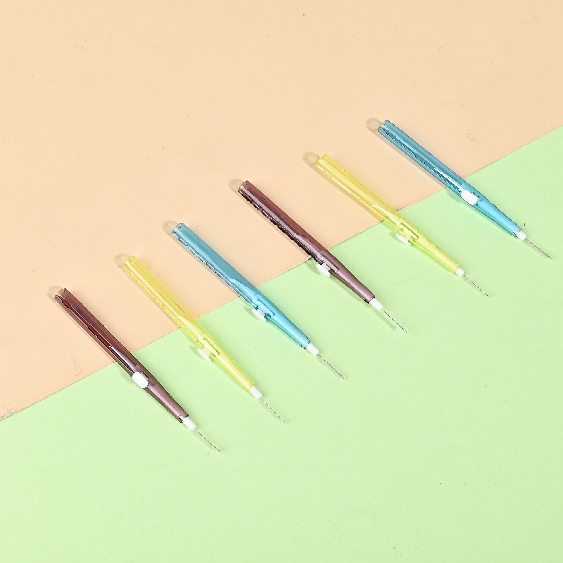 Mobile phone bell cleaning brush earpiece cleaning dust flat dust brush earphone speaker shower cleaning brush