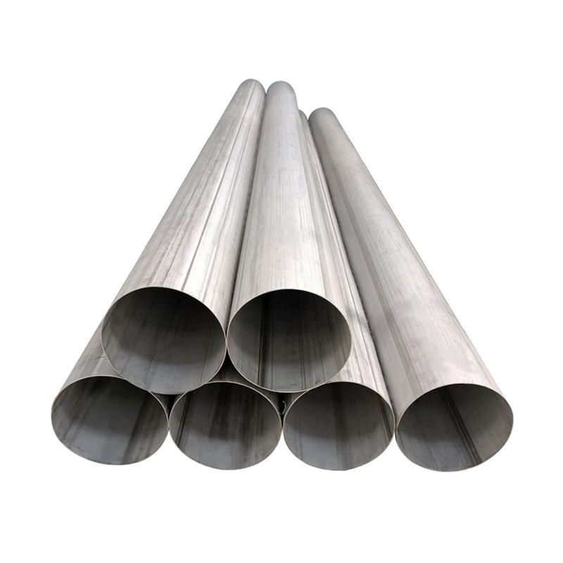 Manufacturer Supplies Stainless Steel Welded Pipe Large Diameter Industrial Pipe Zero-Cut Welding Processing 304 Stainless Steel Hollow Round Pipe