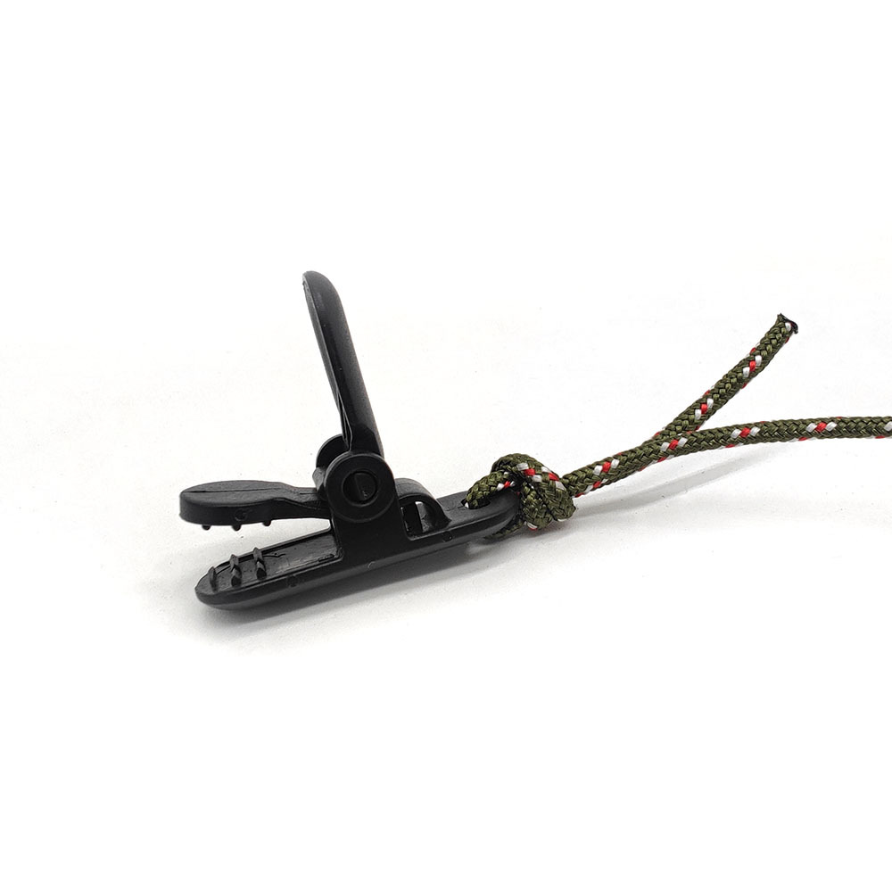 Factory supply canopy pull point hook clip outdoor camping tent clip EDC buckle tent alligator clip