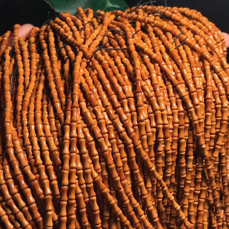 Nuclear hometown manufacturers supply olive nucleus bamboo prince spacer a 108 hand string bamboo olive nucleus spacer