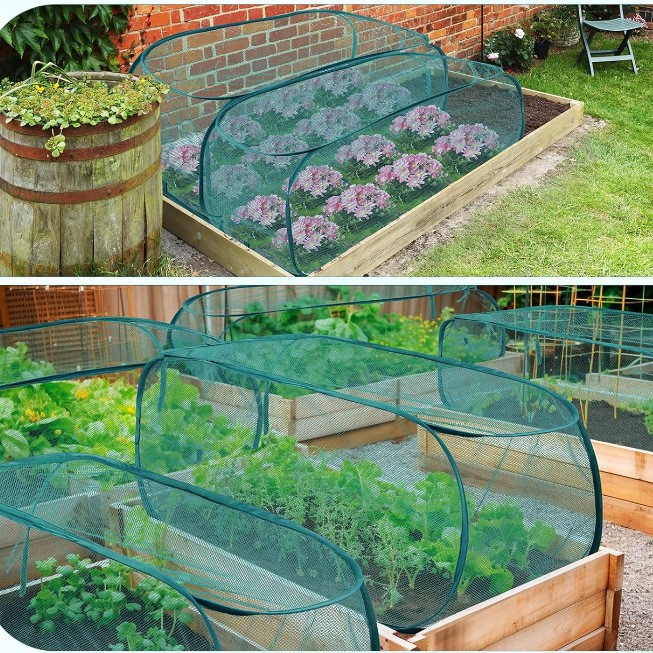 Sunshade mesh cloth plus steel wire. Protect plants in summer to shade plants. Gardening Garden Incubators