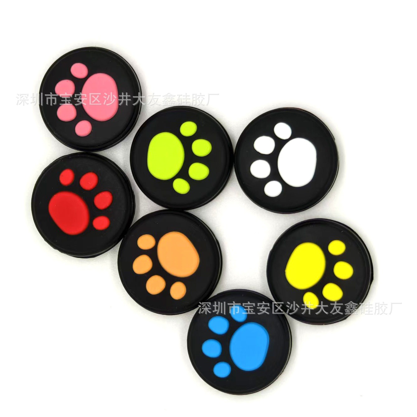 joycon rocker cap switch cat claw cap left and right split lite host animal forest silicone cap