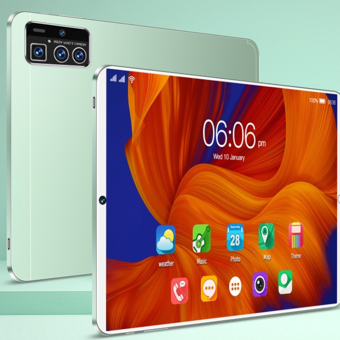 Cross-border 10-inch cross-border tablet pro14 2-in -1 Android pluggable card Netcom