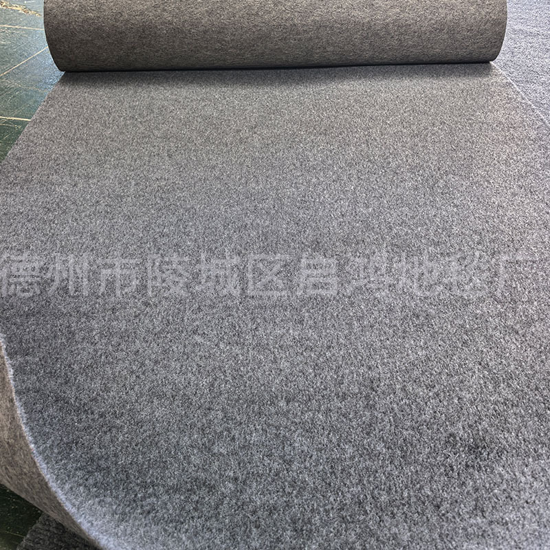 Industrial Carpet for Shopping Mall Corridors, Gold Store Entrances, Wear-Resistant Commercial Carpet, Large Area Full Coverage, Thickened Brushed Carpet