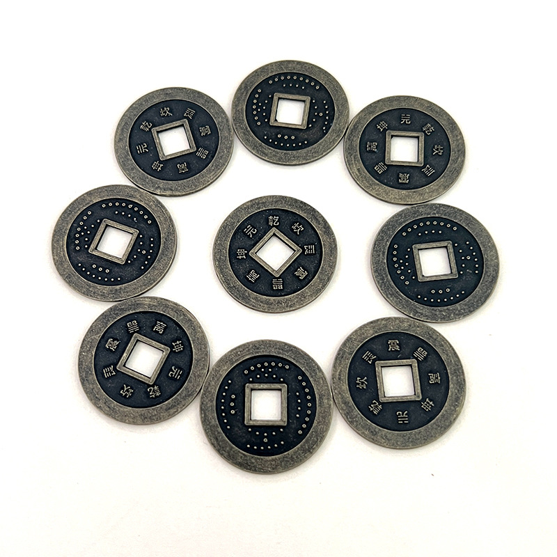 Factory Wholesale Copper Material Copper Coins Antique Retro Mountain Ghosts Spend Money to the World and Win Money Kaiyuan Tongbao Coins