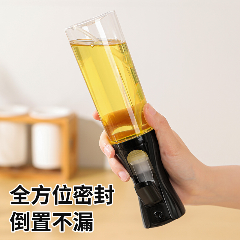 Kitchen Household Cooking Oil Spray Pot Outdoor Barbecue Press Atomizing Spray Bottle Food Grade Seasoning Bottled