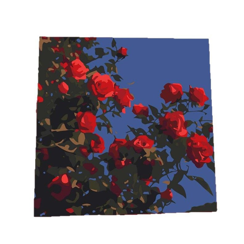 Digital Oil Painting Children's Cartoon Cartoon Color Painting Handmade DIY Fill Color Painting Cure Decorative Painting Factory Number