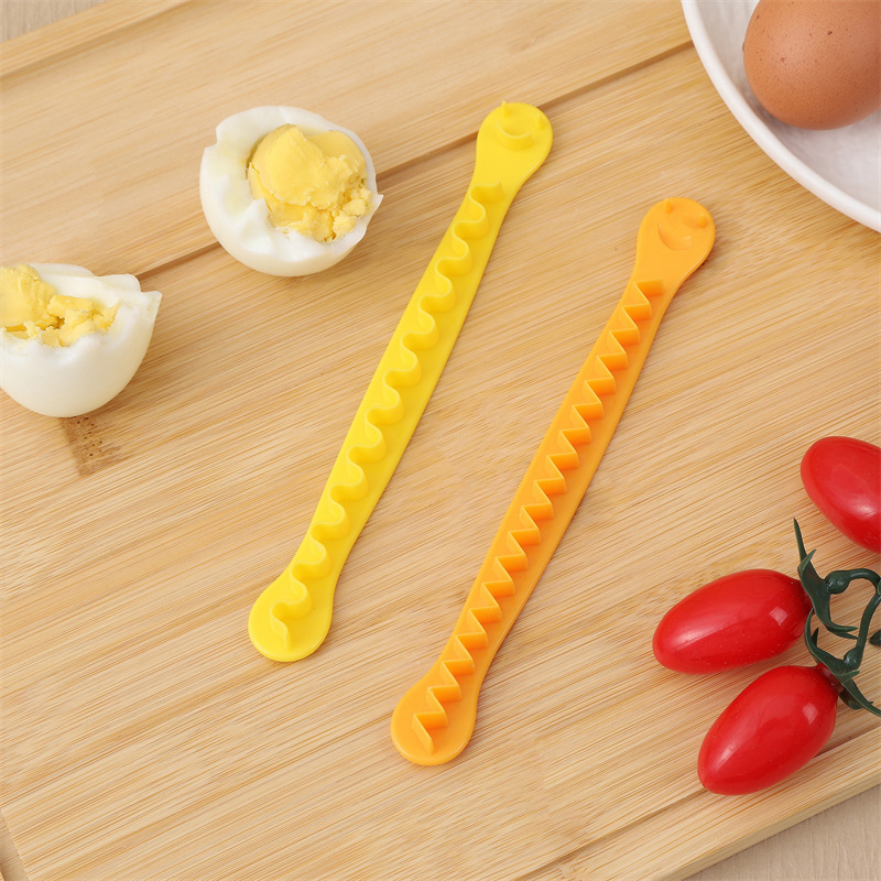 Fancy egg cutter kitchen creative all two lace egg split egg yolk chicken salad making chef tools