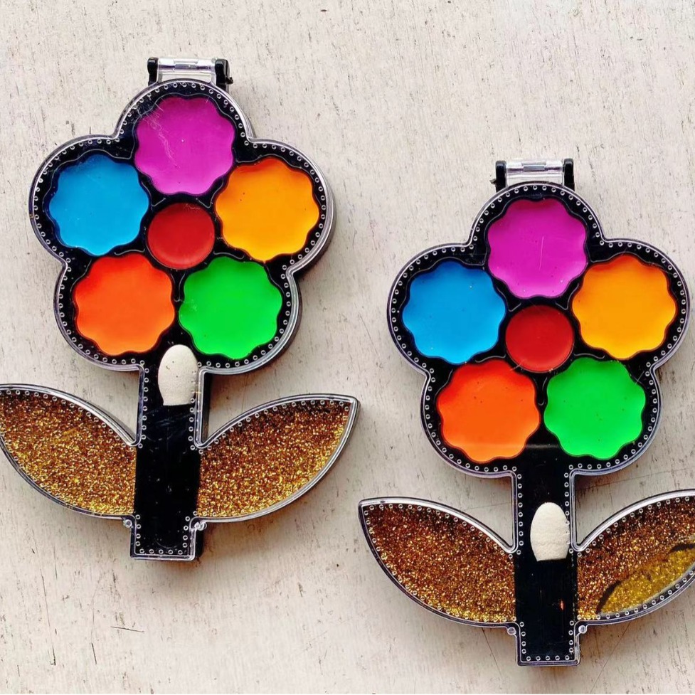 Набор игрушечного макияжа, тени для век для детей, оптовая продажа