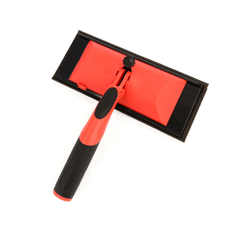 90 ° Rotatable Ergonomic Comfortable Handle 7-9 Wool Board Brush Brush for Larger Areas