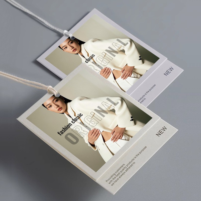 Tag New Special Paper Clothing Store Women's Clothing Label Hanging Tag Trademark Price Certificate Logo Customization