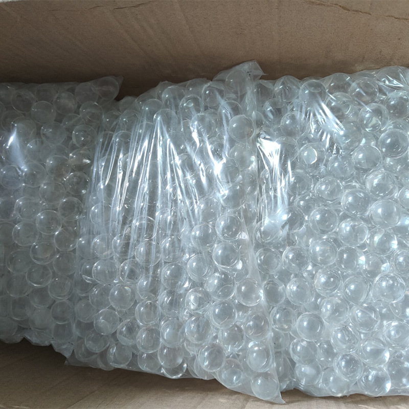 6-30mm transparent crystal light ball shooting props photography small glass ball perforated lighting solid ball small beads