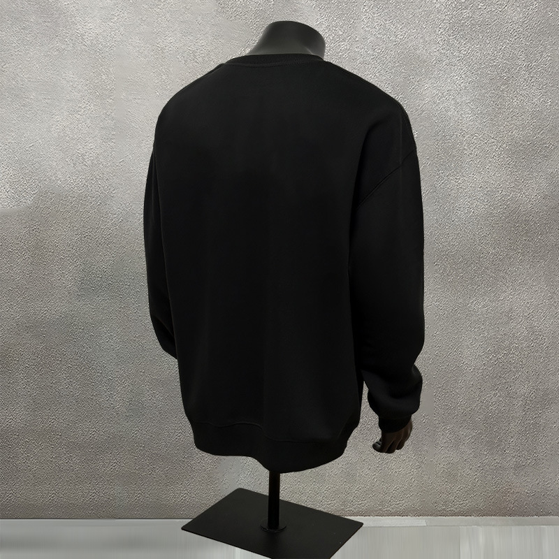 Dw1010 Plain Sweatshirt Extra Large Size 200kg Sports Cotton Tall Extended Version