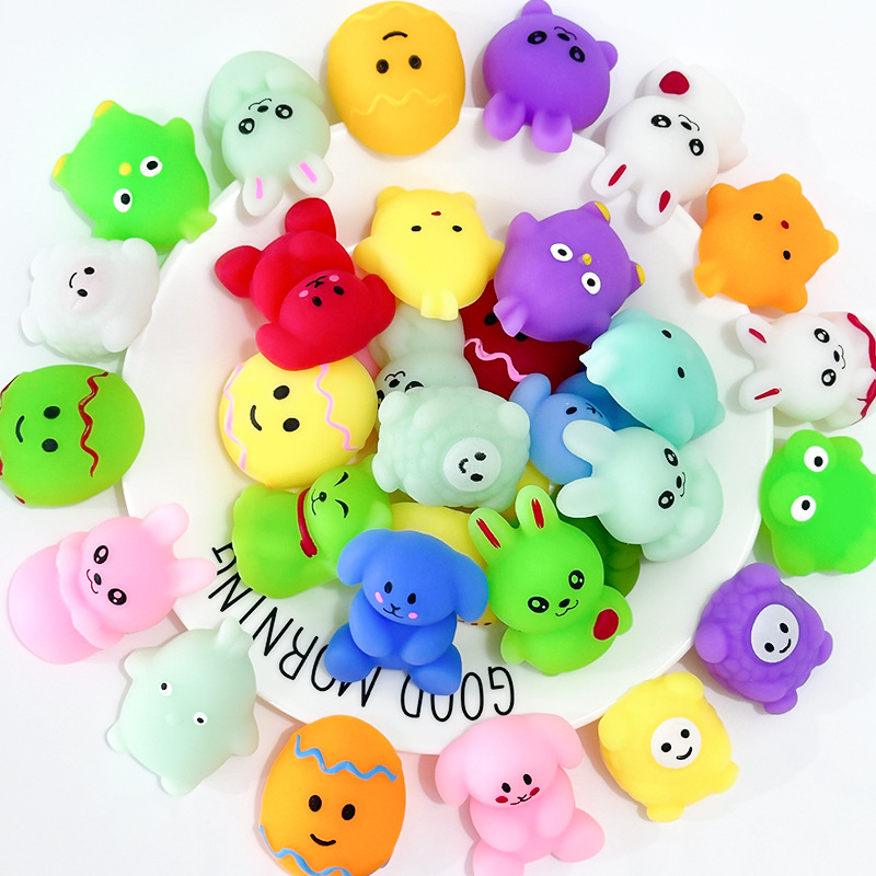 Stress-Relief Cute Pet Toy Easter Bunny Squeeze Toy Student Children's Gift Small Wholesale Stress-Relief Gadget