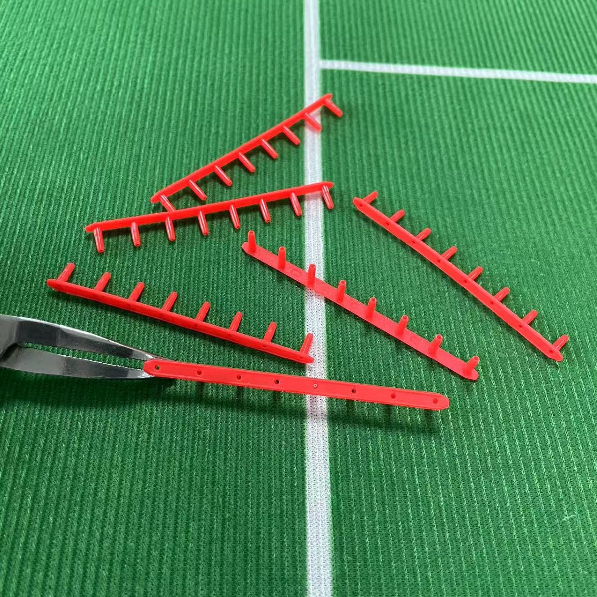 Badminton Racket String Guard Nails Four-Link, Six-Link, Seven-Link, Eight-Link, 11-Link String Guard Tube Tianfu 99 White Tiger Pattern Dzs Nail