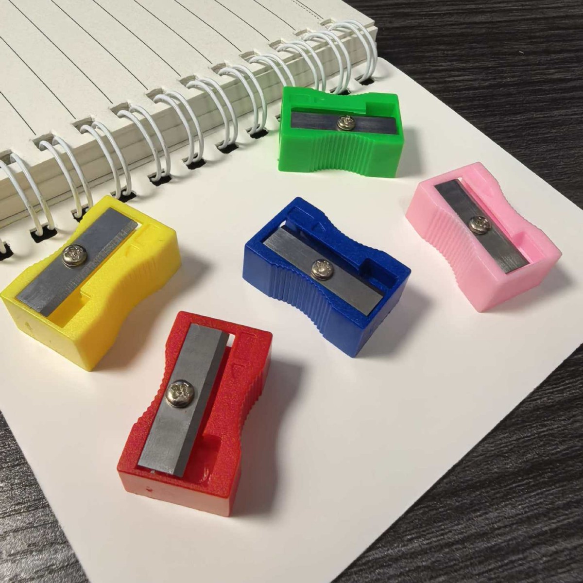 641 Rectangular Pencil Sharpener Cross-Border Plastic Pencil Sharpener Primary School Students Special Stationery Gifts Prizes Manufacturers Wholesale