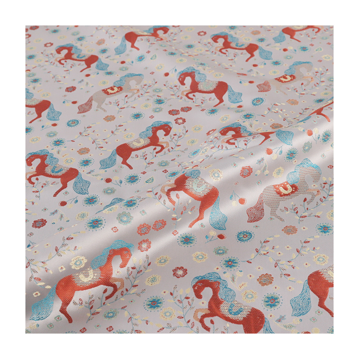 Fs290 Instant Success New Chinese Style Old Song Brocade Fabric Hanfu Vest Jacket Clothing Jacquard Satin Fabric