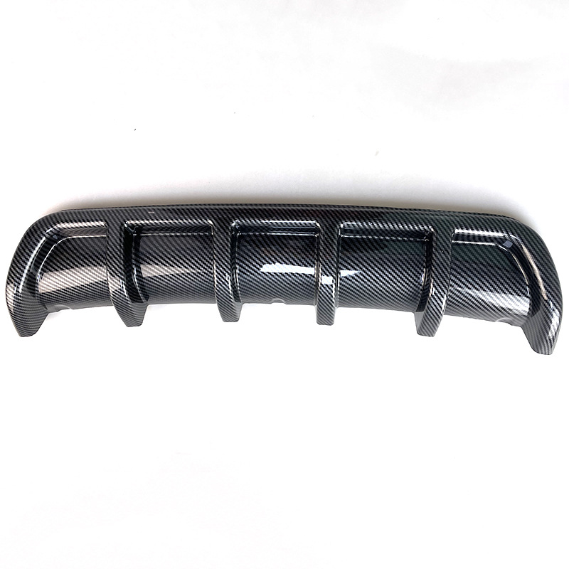Car Universal Modified Rear Bumper Rear Spoiler Rear Surround Shark Fin Rear Bumper Deflector