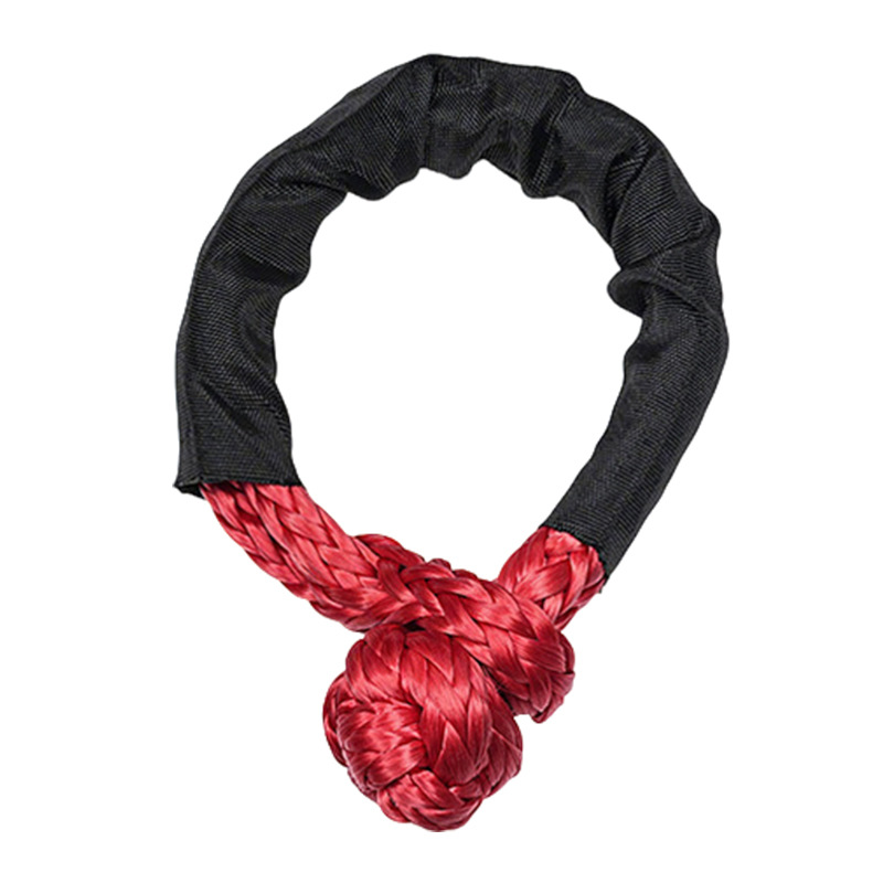 Car tow rope hook car traction wear-resistant pull-resistant soft shackle car road rescue tow rope emergency buckle