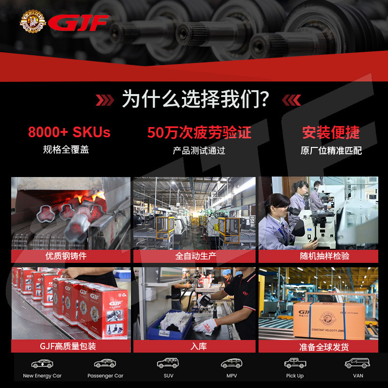 49500-2P200 Is Suitable for Hyundai Sorento 2.4/2.7/Santa Fe 2 Left Half Shaft