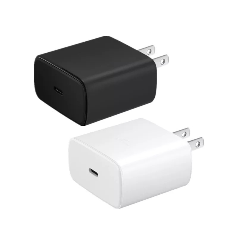 Cross-Border Direct Supply 45W Charging Head Set Suitable for Samsung Note20 Mobile Phone Super Fast Charging Charger Typec