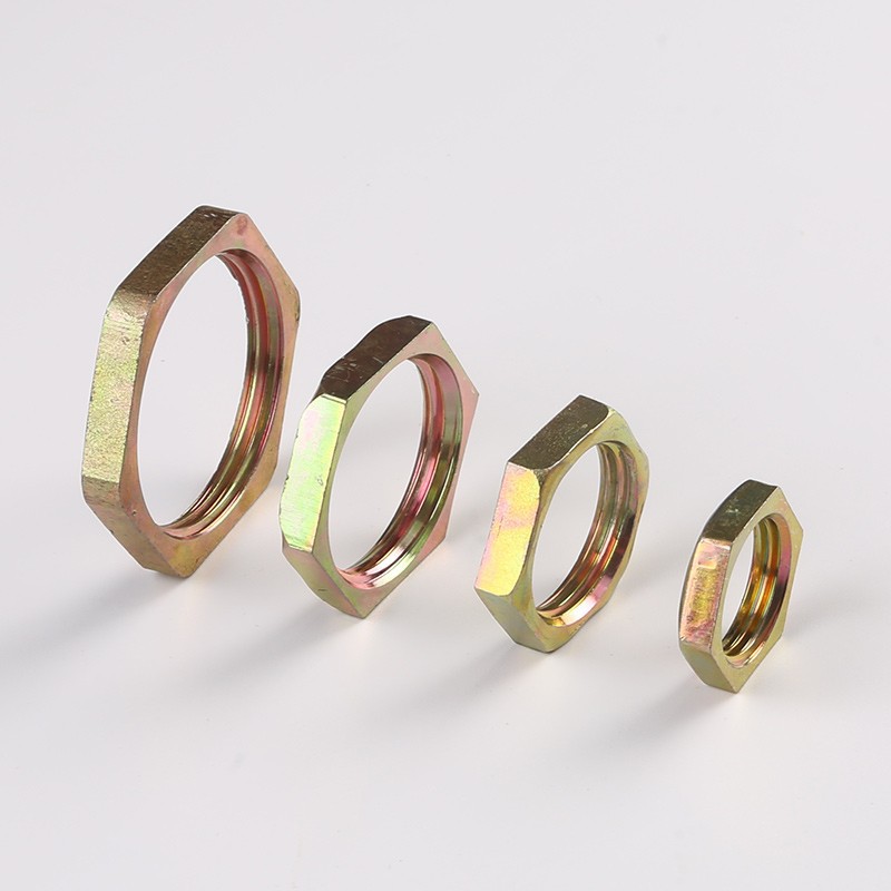 Explosion-Proof Lock Nut 1/2 Lock Nut Explosion-Proof Lock Nut Explosion-Proof Flexible Pipe Joint Lock Nut G3/4-G1 Carbon Steel Nut